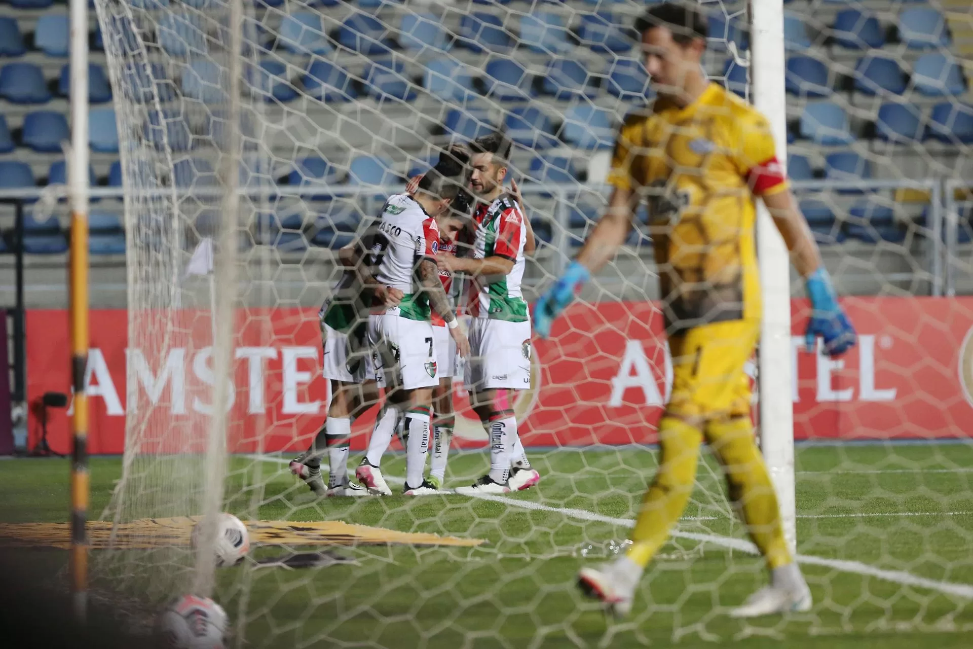 alt 1-2. Palestino saca ventaja ante el Portuguesa en la fase previa de la Libertadores