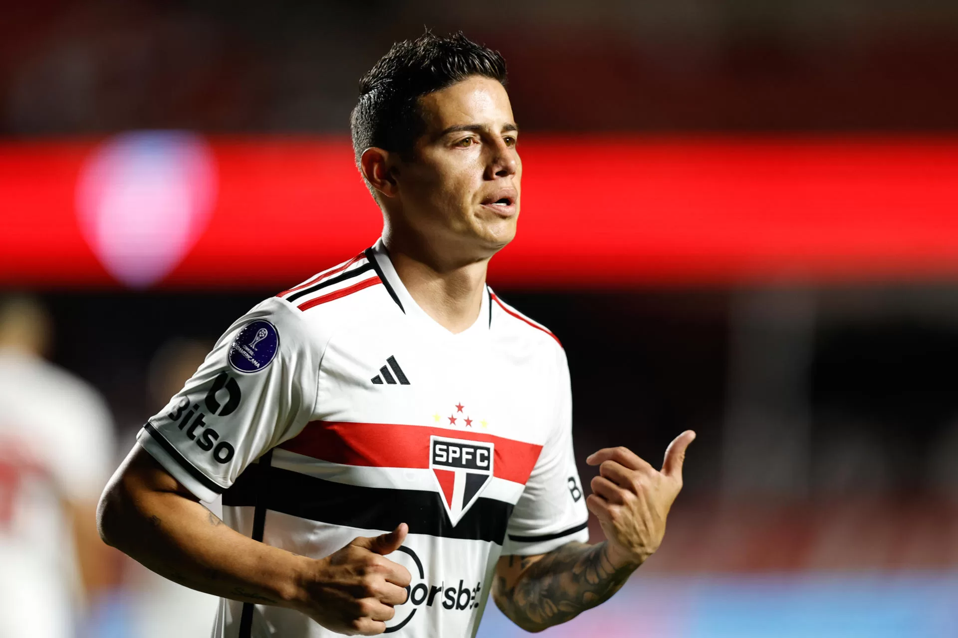 alt Colombiano James Rodríguez pide disculpas y finalmente se queda en el São Paulo Copa Libertadores 2024