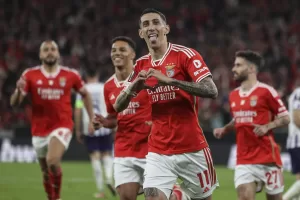 alt 0-1. Un espectacular Di María conduce al Benfica a los cuartos de final