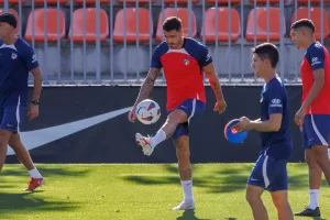 alt Giménez inicia su reincorporación al grupo