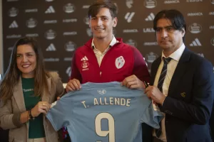 alt Tadeo Allende afirma que "no podía dejar escapar" la oportunidad de fichar por el Celta