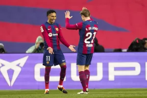 alt De Jong tras marcar el gol 11.000: "Está bien que, cuando marque, sea un gol histórico"