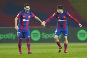 alt Gündogan, máximo asistente del Barça y entre los centrocampistas europeos que más pases da