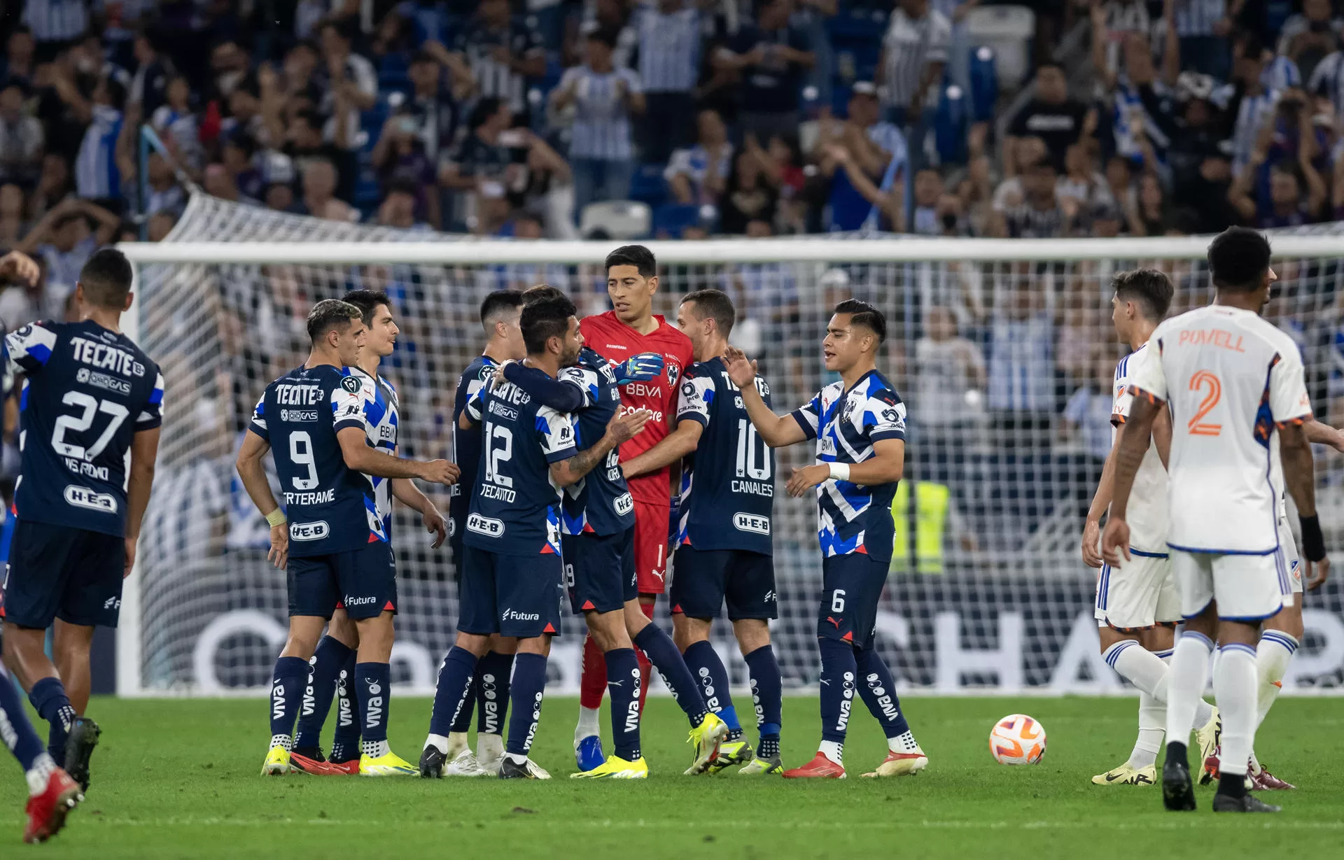 alt 2-1. Monterrey va a cuartos de final de la Copa de Campeones de Concacaf y enfrentará a Inter Miami