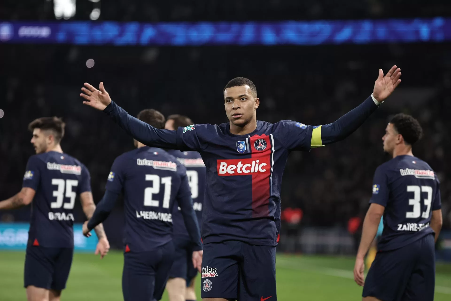 alt 3-1. Mbappé se abona a la Copa y el PSG alcanza las semifinales