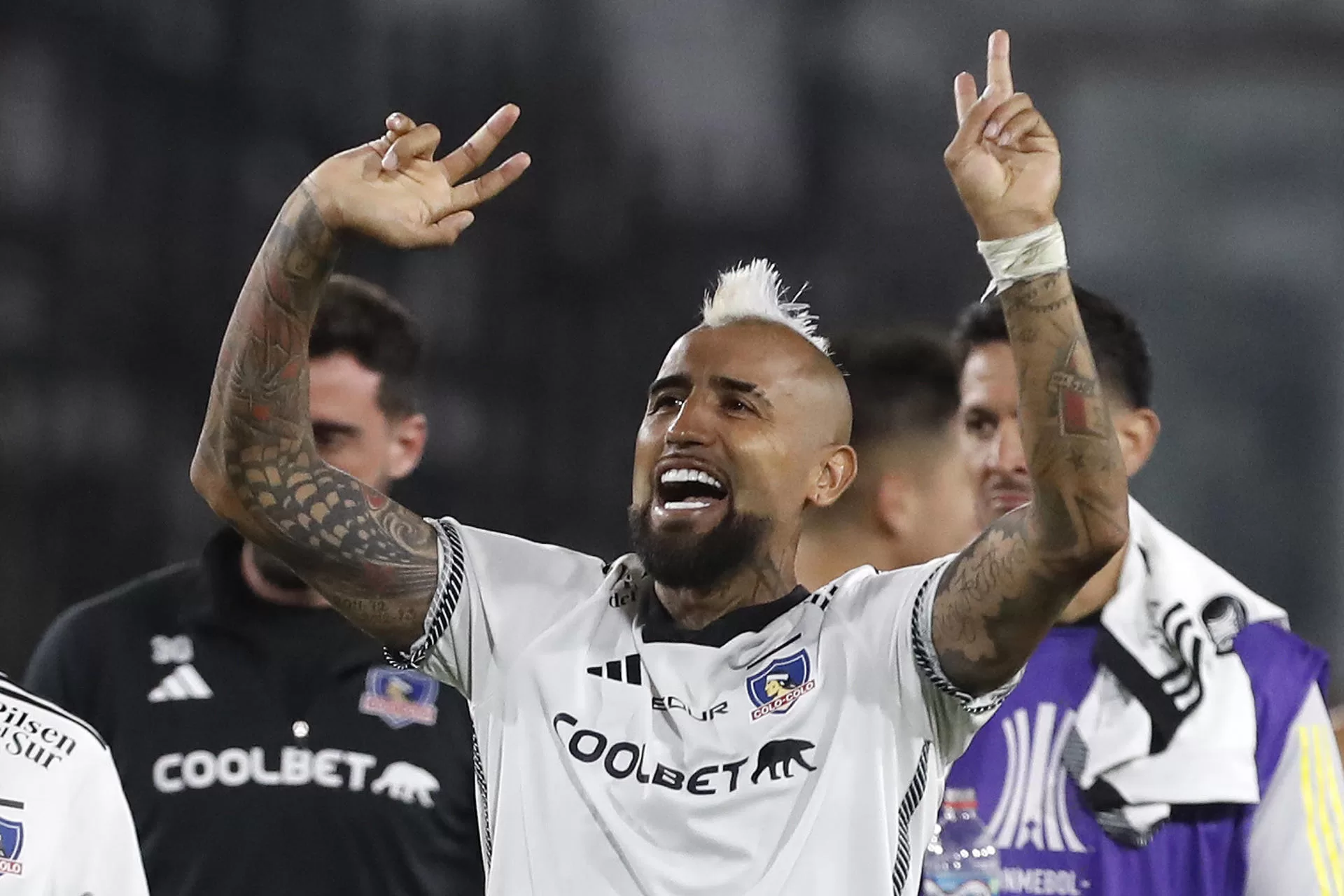 alt Vidal promete “pelear a muerte” en el complicado grupo de Colo Colo en la Copa Libertadores