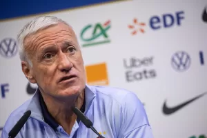 alt Deschamps confirma que el Madrid no cederá a sus jugadores franceses para los Juegos