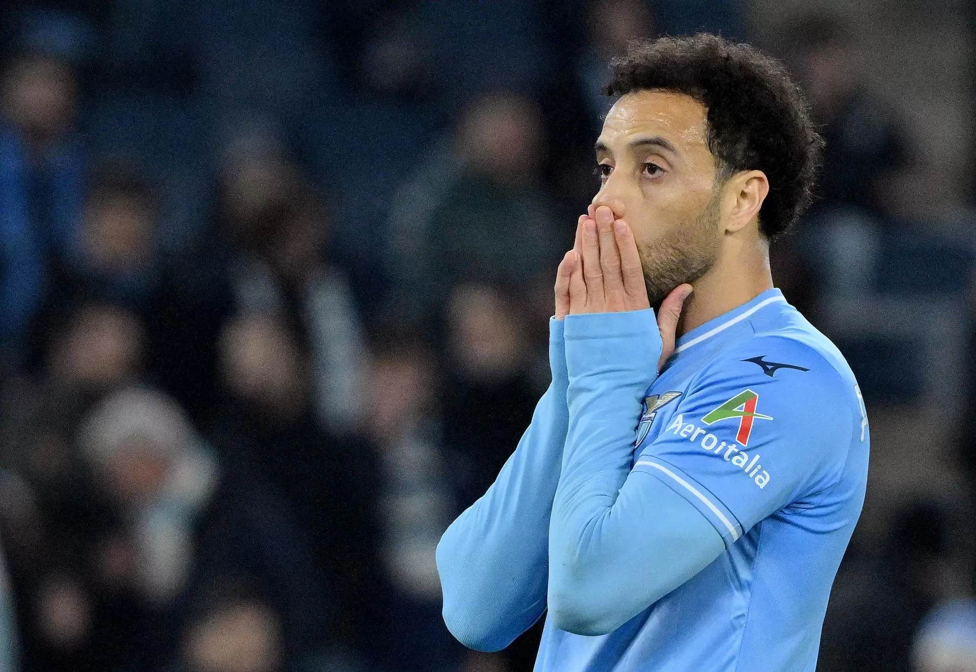 Felipe Anderson. EFE/EPA/ETTORE FERRARI 