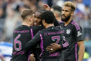 ALT 2-5. Musiala lidera la goleada del Bayern ante el colista