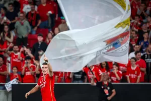 alt 3-0. El argentino Rollheiser inaugura su cuenta goleadora con el Benfica