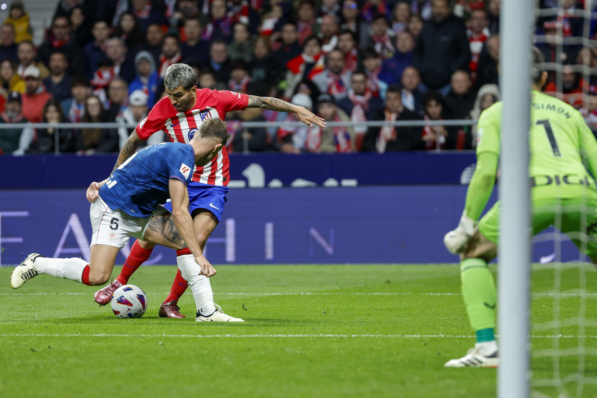 3-1. Argentino Correa relanza al Atlético hacia la ‘Champions’