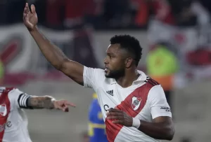 Colombiano Miguel Ángel Borja brilla en Copa Libertadores