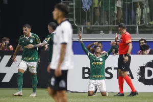 alt 3-1. Con show de Estevão, Palmeiras remonta y frustra a Liverpool en la Libertadores