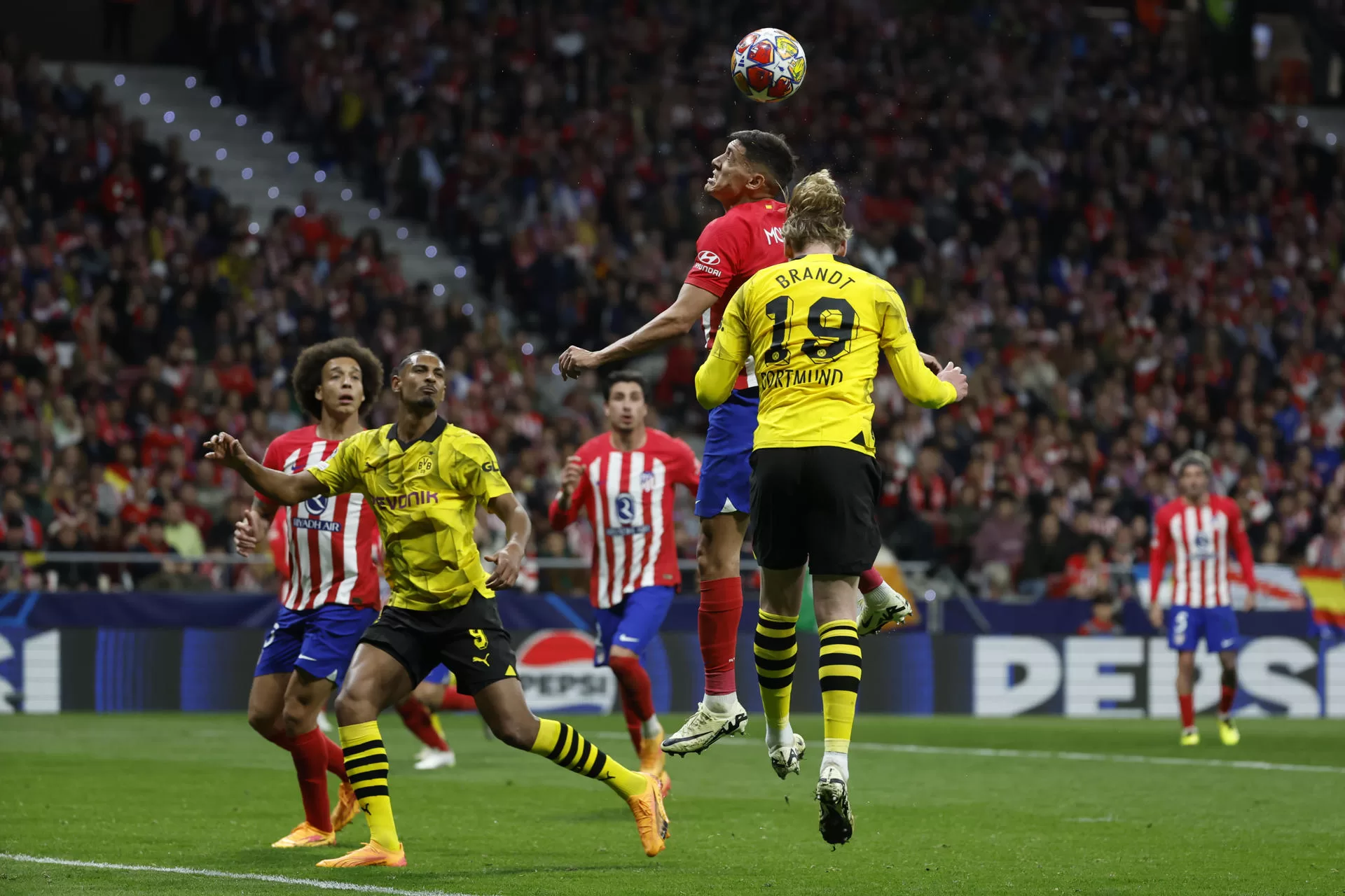 alt El Dortmund-Atlético, en 11 números