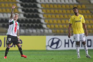 alt 3-1. Un doblete de Chamorro le da a Palestino el triunfo ante Millonarios en Libertadores