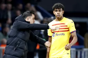 alt Lamine Yamal, el más joven en jugar en cuartos de la Liga de Campeones