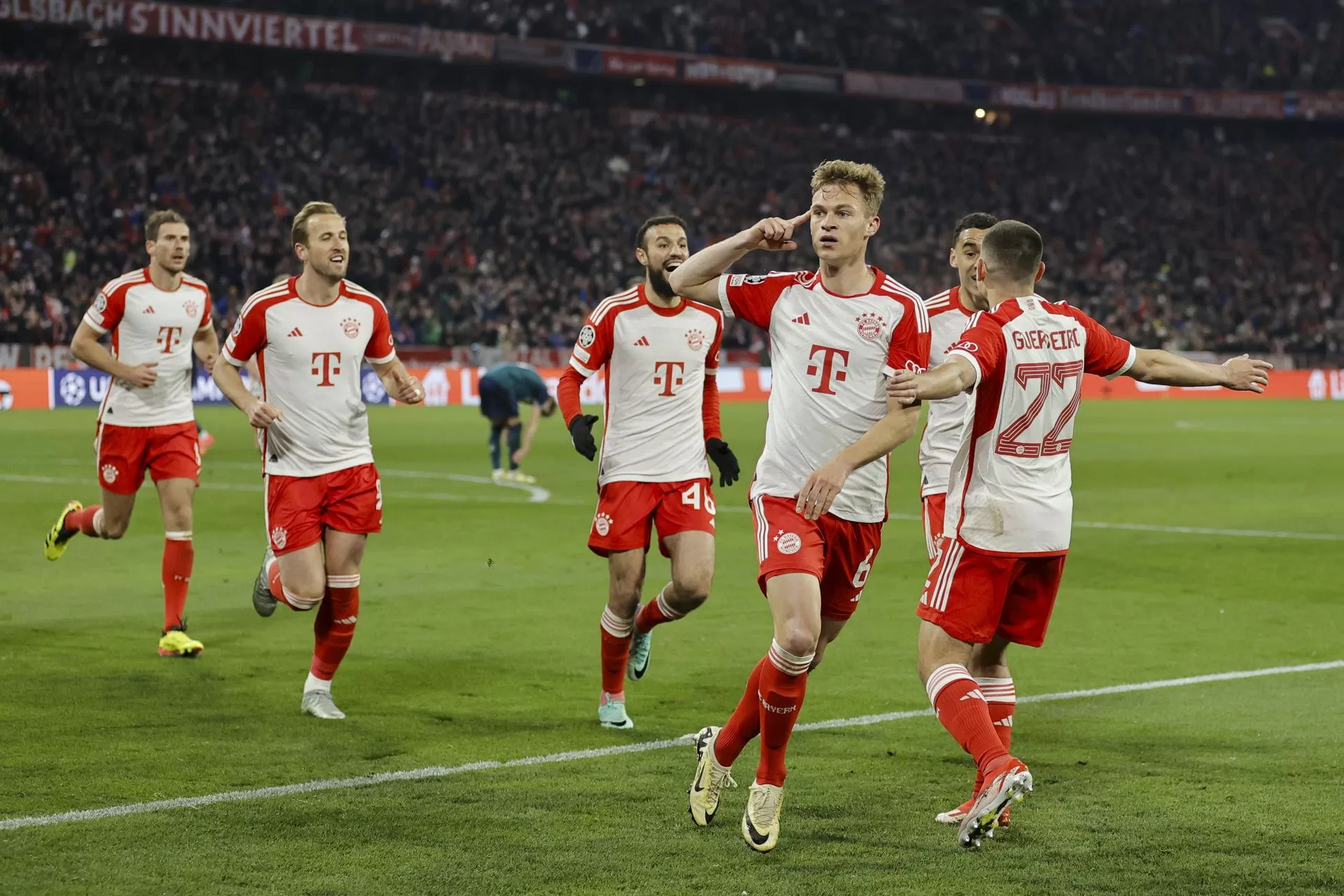 alt 1-0. Kimmich pone al Bayern en semifinales