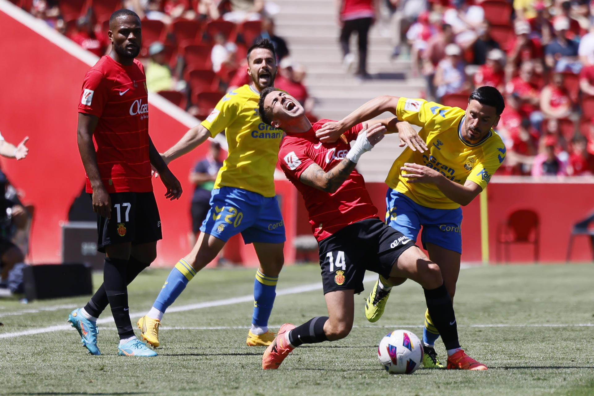 rss-efe09db189709fbeaa50cda13f0d07d6dde9b7dd606w 1-0. El uruguayo Gío González da media permanencia al Mallorca