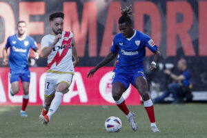 ALT 0-1. Nico Williams eclipsa la fiesta anticipada del centenario del Rayo