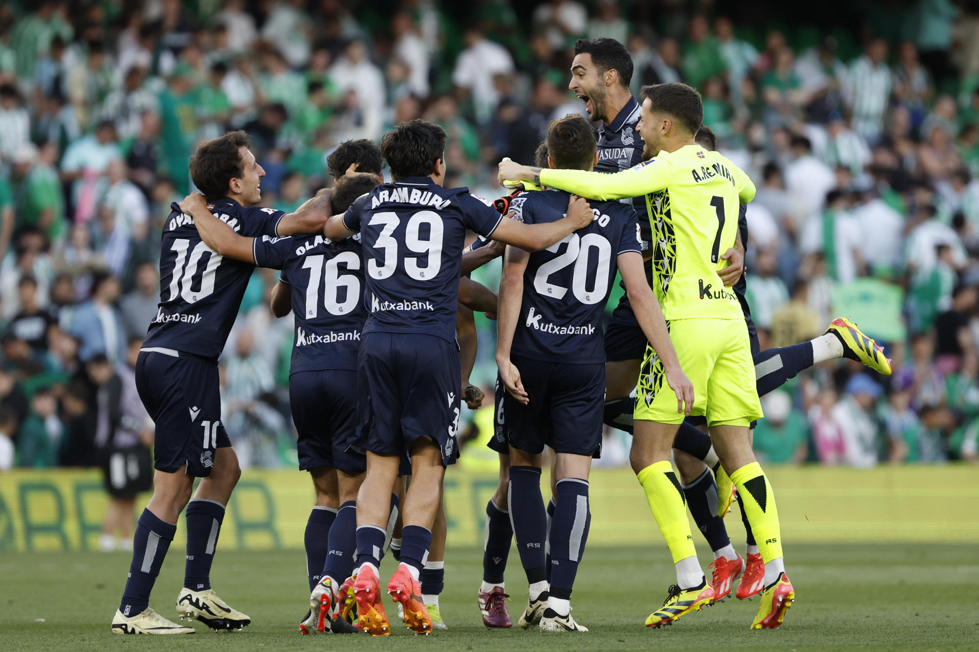 0-2. La Real gana y asegura la Liga Europa y el Betis se conforma con la Liga Conferencia