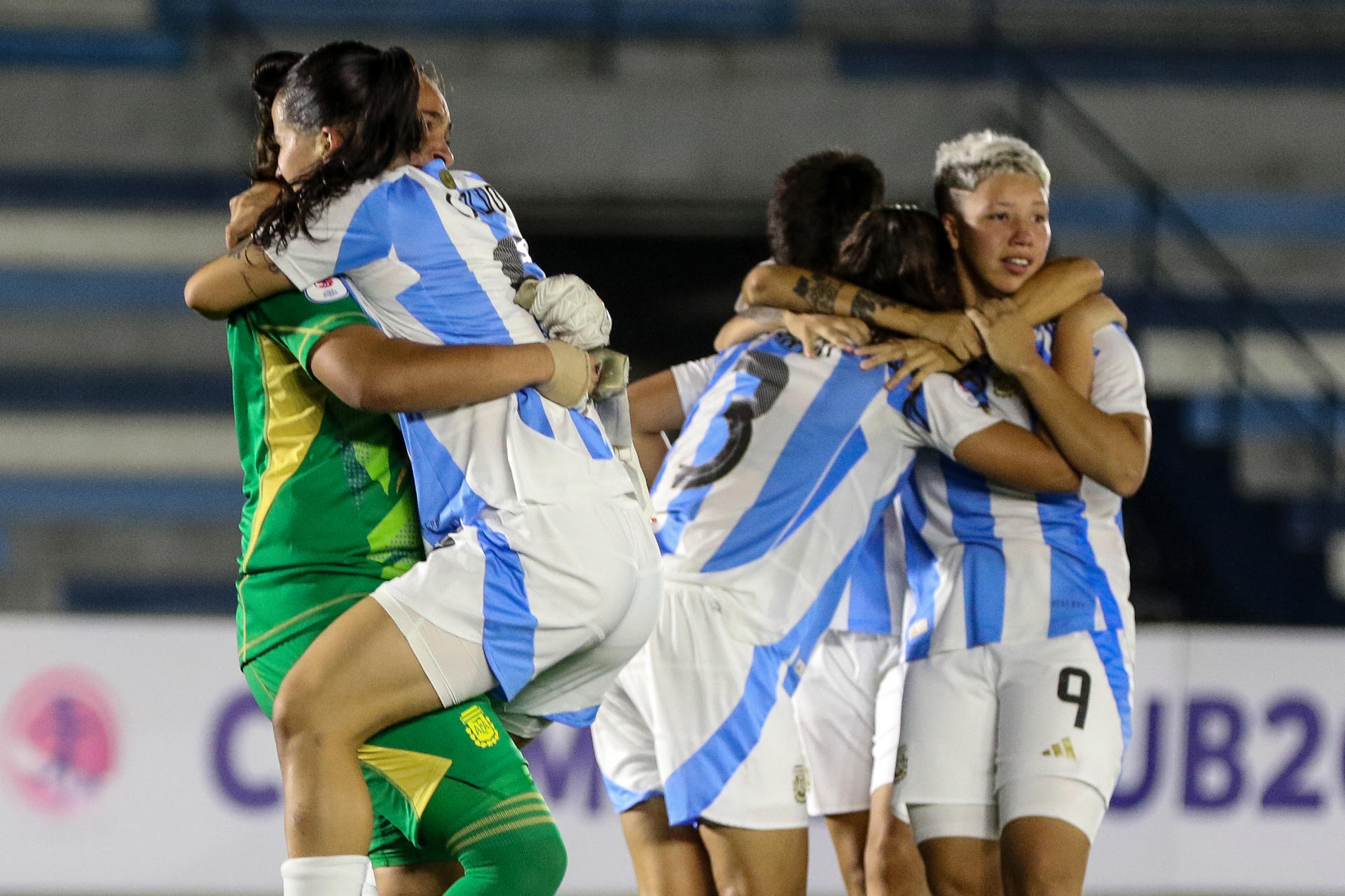 alt 1-1. Argentina, tercera clasificada para el Mundial Femenino sub-20