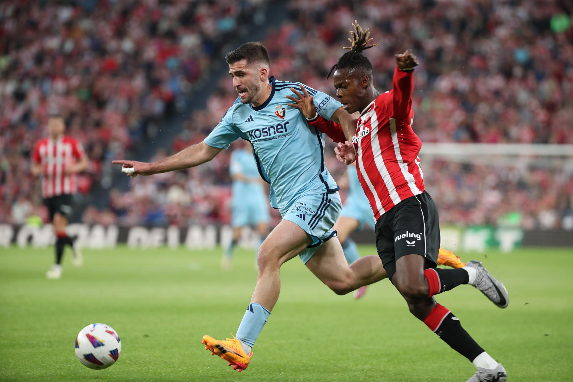 El español Iñaki Williams alcanza los 100 goles con el Athletic