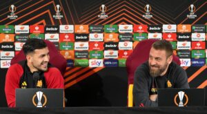 alt Paredes: "El Roma ha mejorado por el estilo de juego de De Rossi"