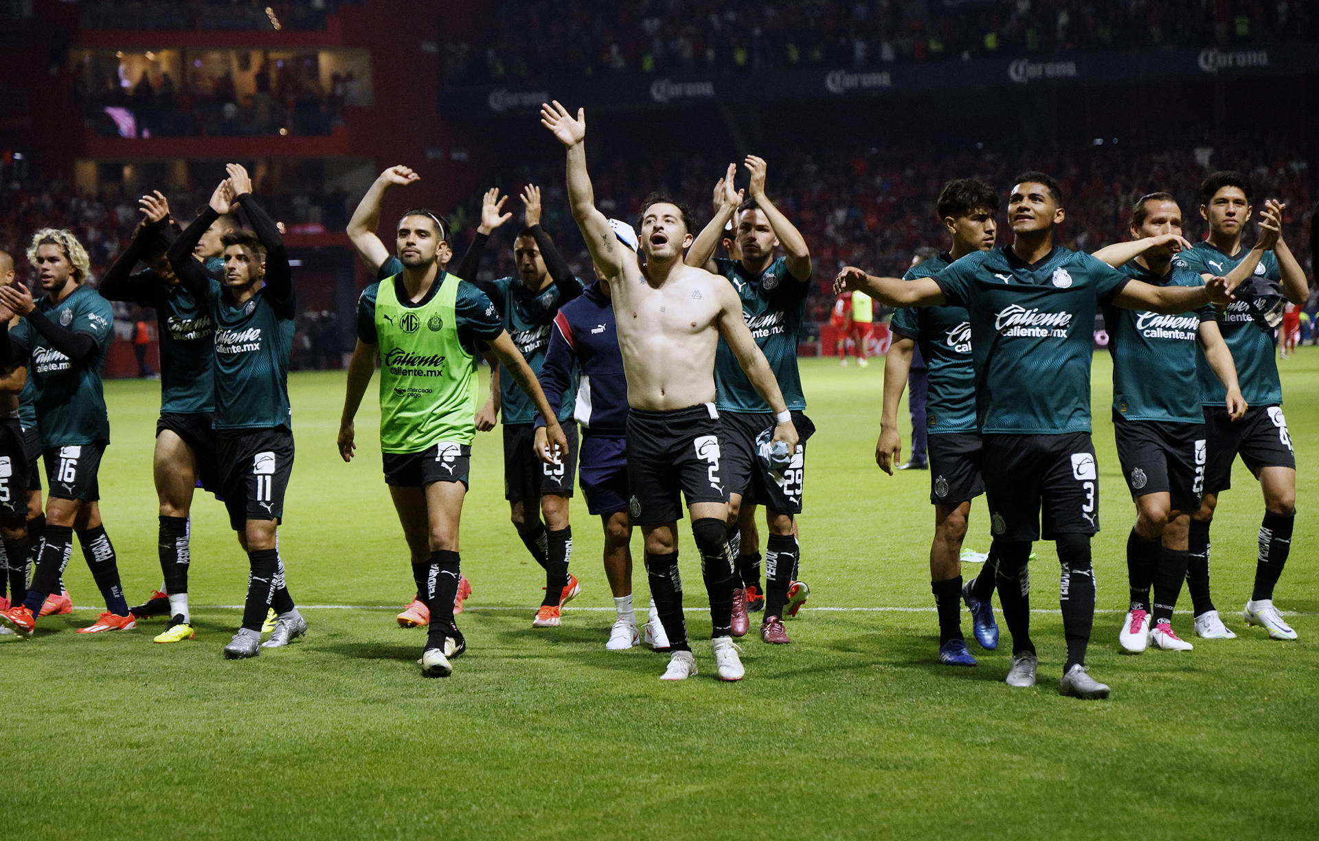 alt Guadalajara deja en el camino a Toluca y se matricula en las semifinales