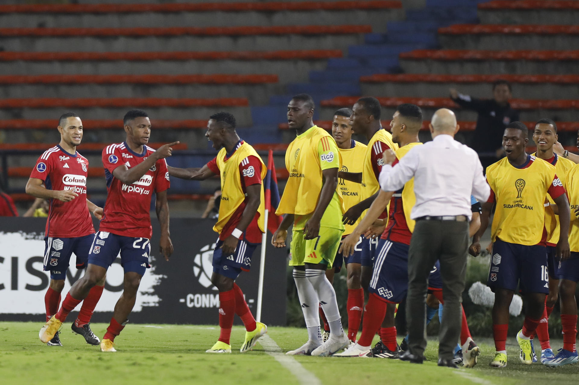 alt 1-1. Medellín logra un empate ante un Defensa y Justicia que queda eliminado de la Sudamericana