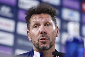 alt Simeone y subir el objetivo del club: "Una pregunta interesante para otro momento"
