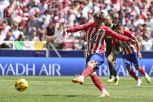 alt El Atlético sin Griezmann: 20 victorias, 7 empates, 10 derrotas y 64 goles en 37 duelos