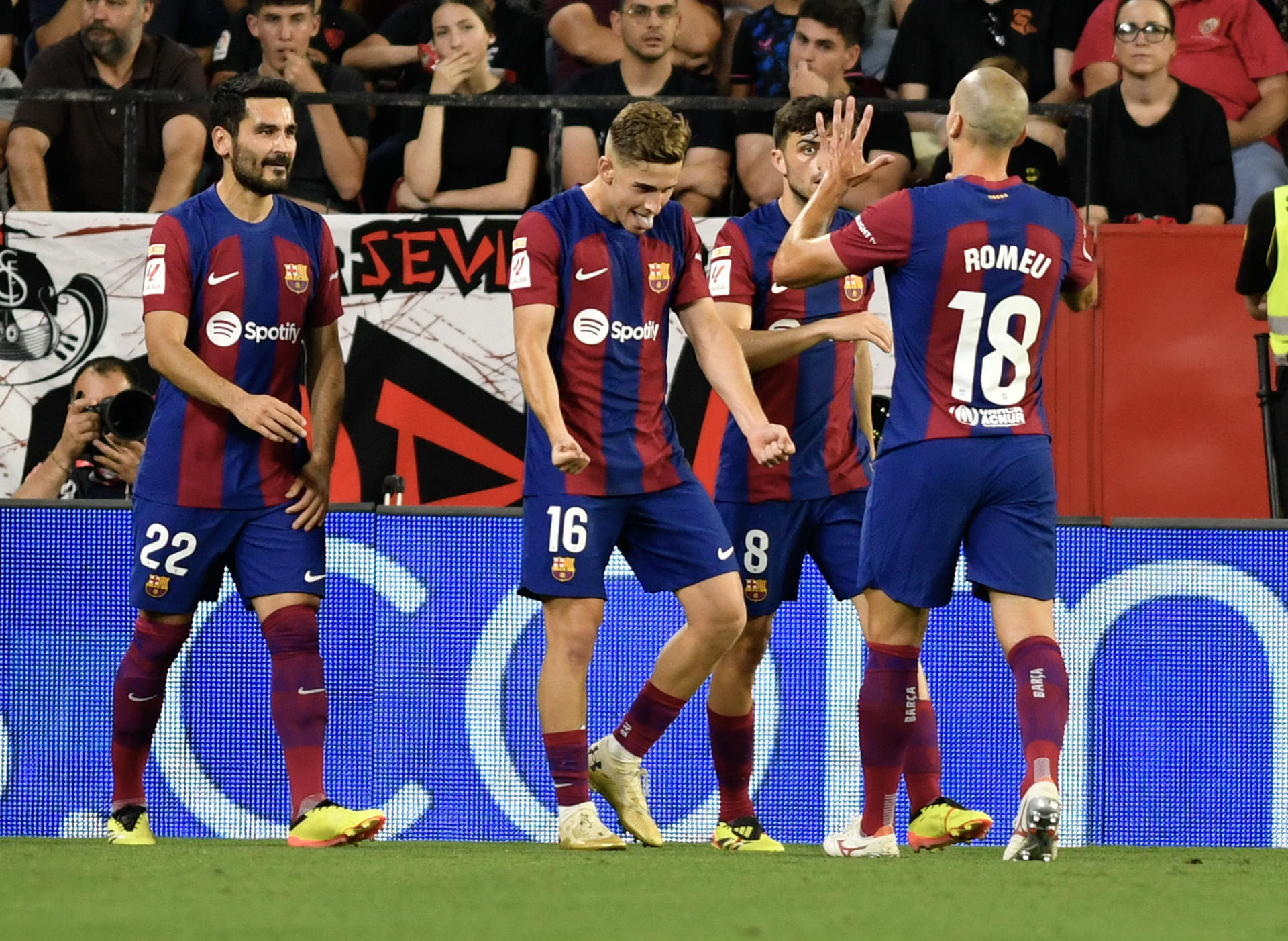 alt Fermín sella el cierre victorioso de la era Xavi