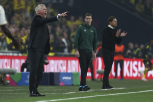 alt Ancelotti: "En la primera parte hemos sido un poco vagos"