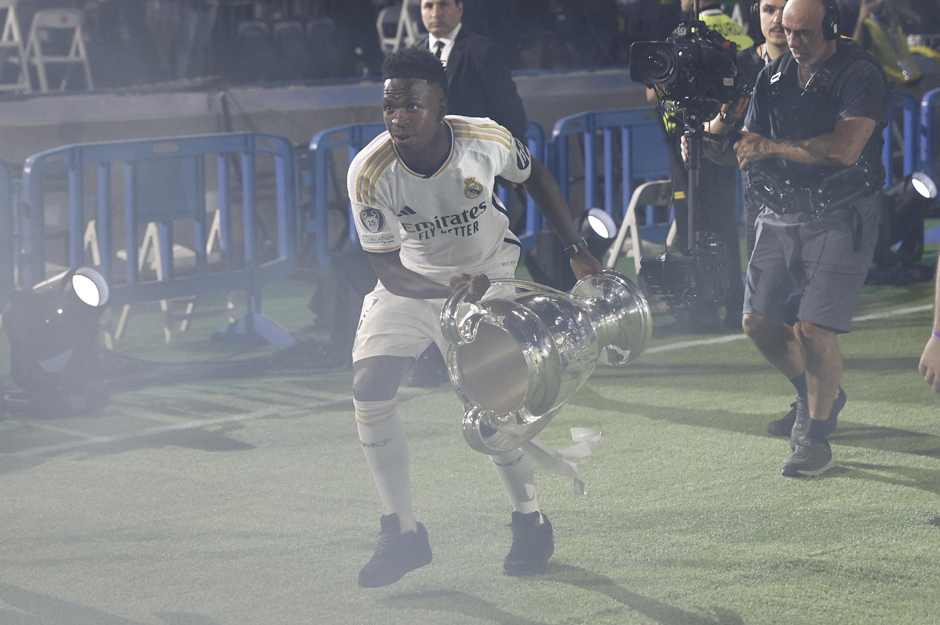 El brasileño Vinicius Junior, declarado jugador de la temporada; Bellingham mejor joven