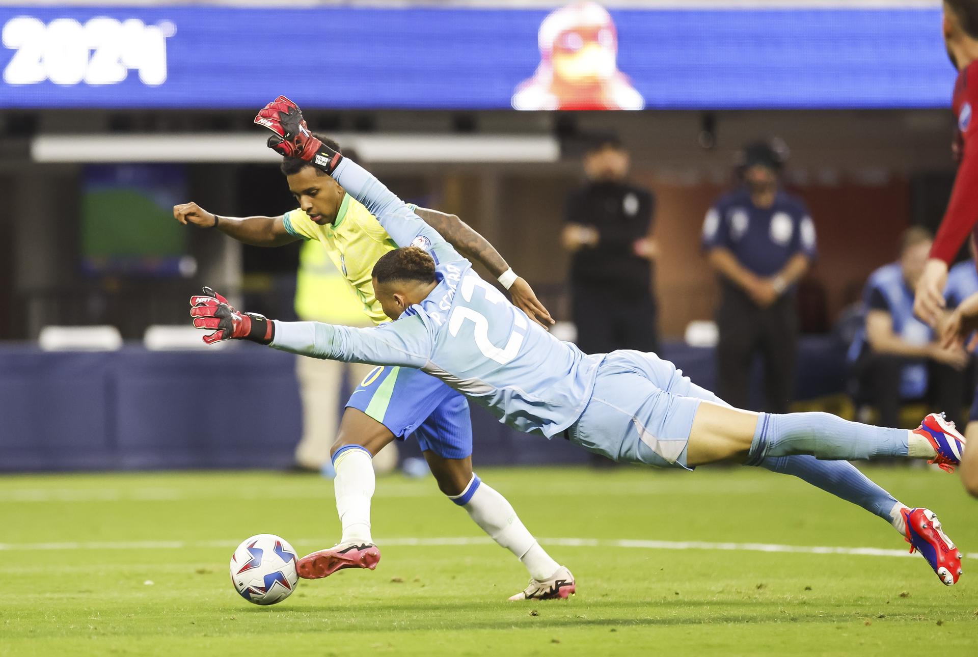 alt Brasil, en el podio de las selecciones con menos puntería de la Copa América