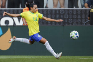 ALT 4-0. Marta marca dos goles ante Jamaica en su regreso a la selección brasileña