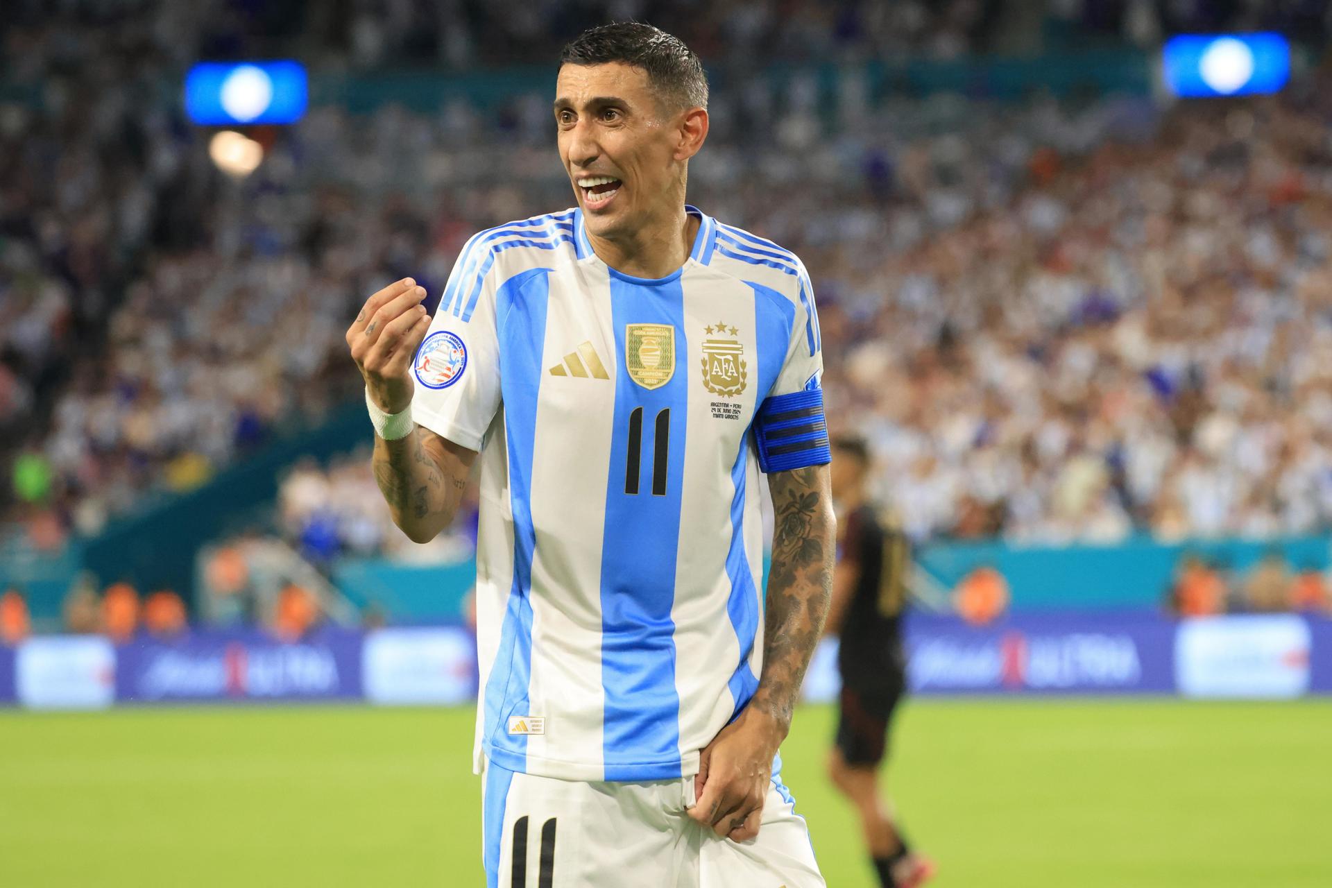 alt Ángel Di María y lo bueno y lo malo de ser capitán de Argentina