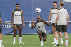 alt Ansu Fati se lesiona la planta del pie derecho y se perderá la gira por Estados Unidos