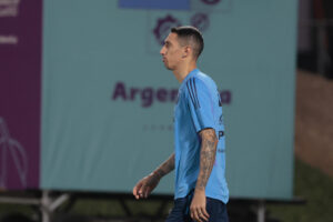 ALT Último entrenamiento de Di María con la Albiceleste