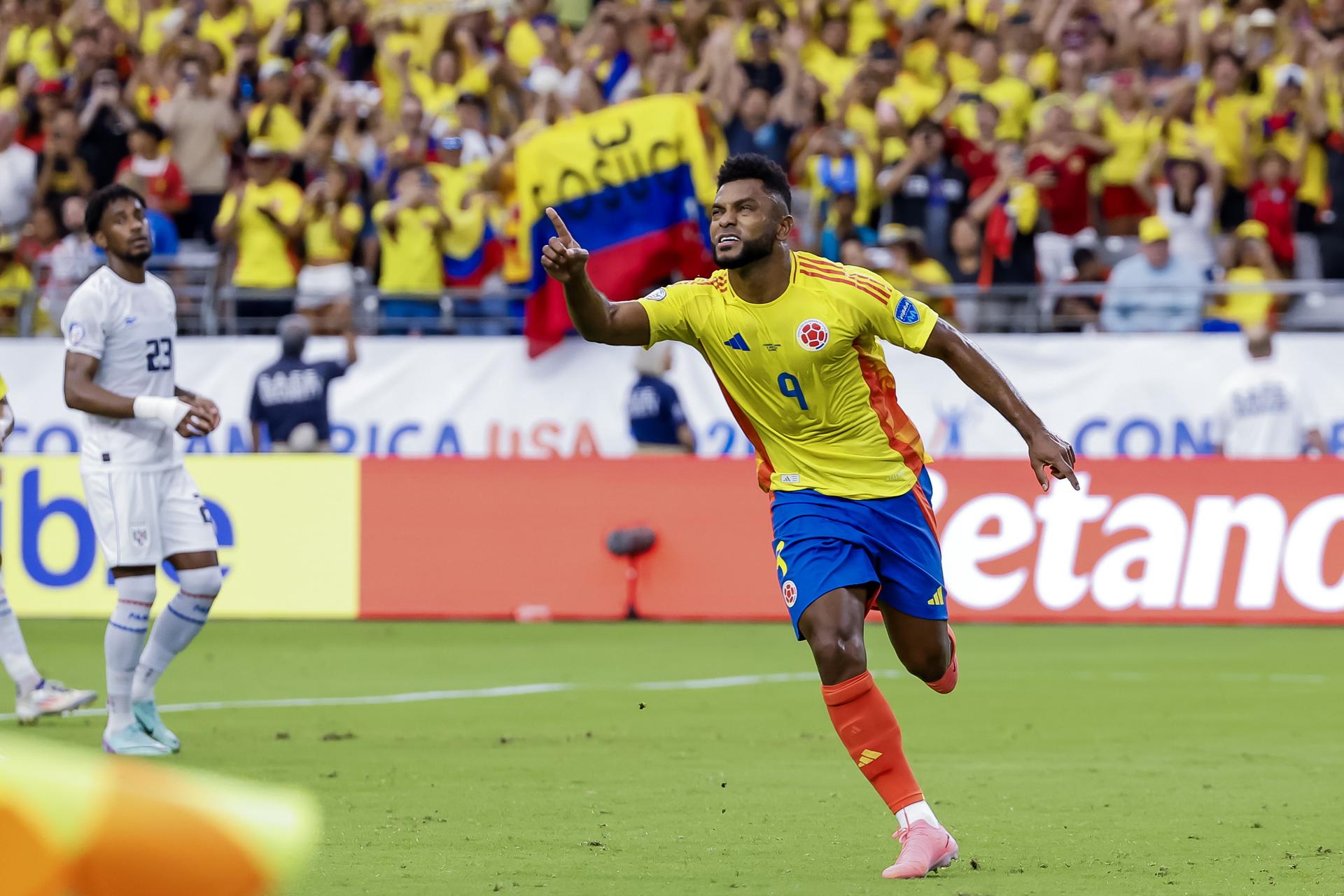 alt Colombiano Miguel Borja asegura que "tienen los pies en la tierra" porque "aún no se ha ganado nada"