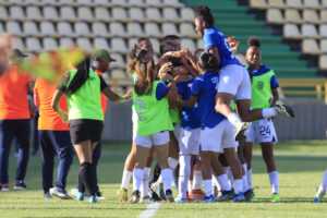 ALT Colombia cierra su preparación para París 2024 con una derrota con Ecuador en casa