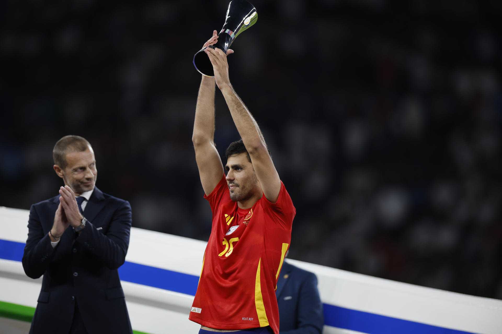 alt Rodri, mejor jugador de la Eurocopa