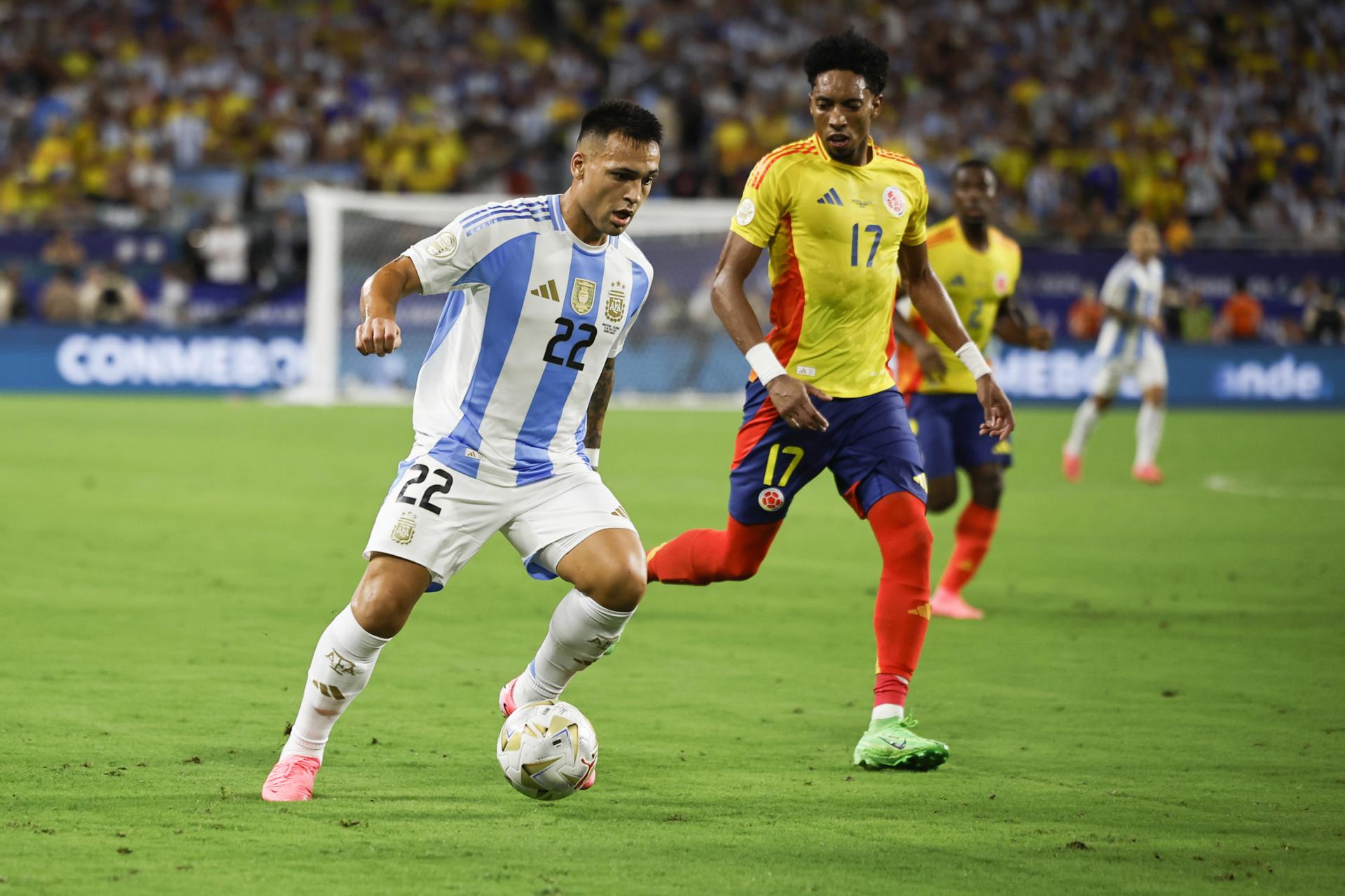 alt Lautaro Martínez, con sus cinco goles, goleador de la Copa América