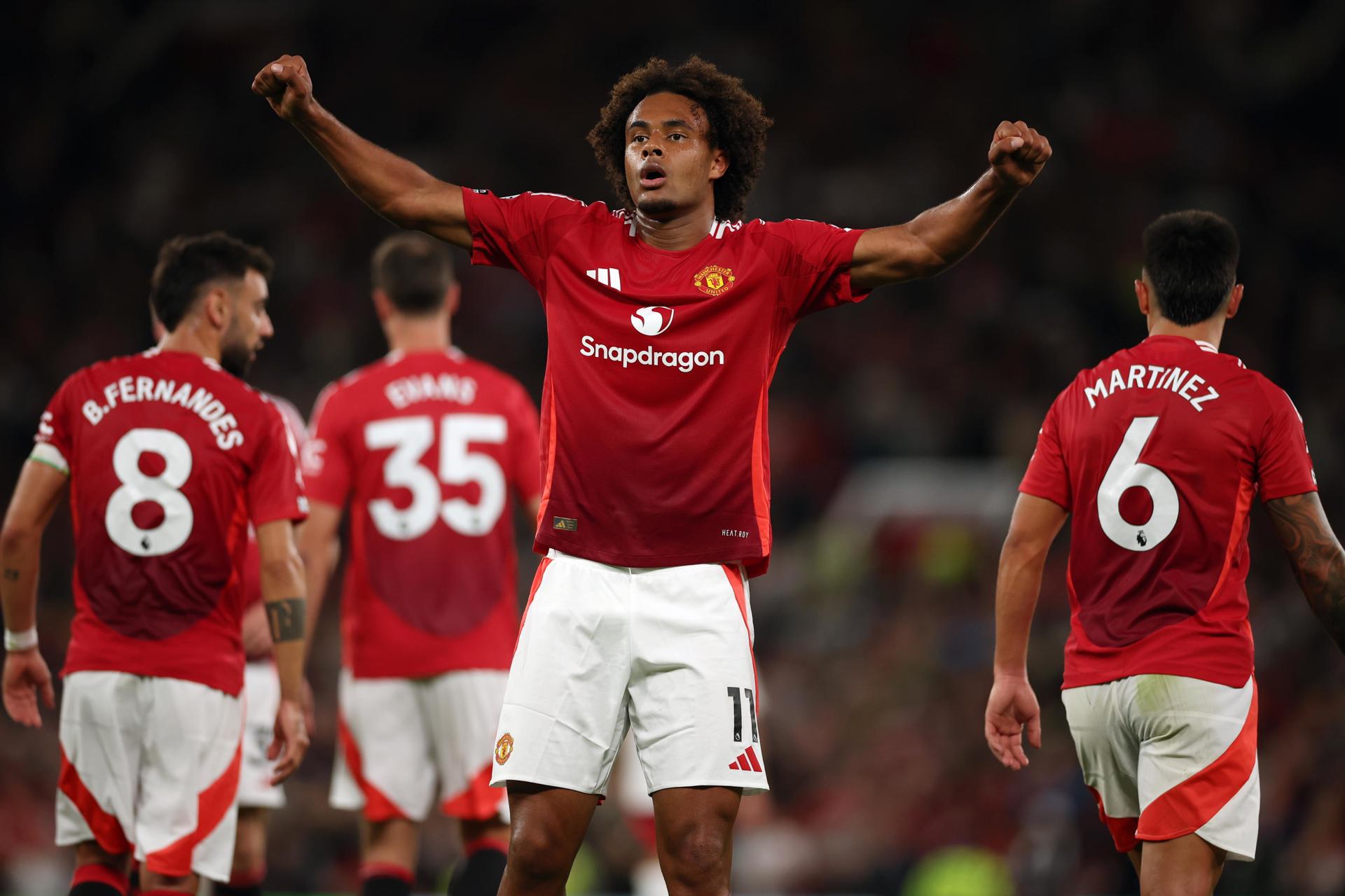 1-0. Zirkzee regala al Manchester United el primer triunfo de la ‘Premier’