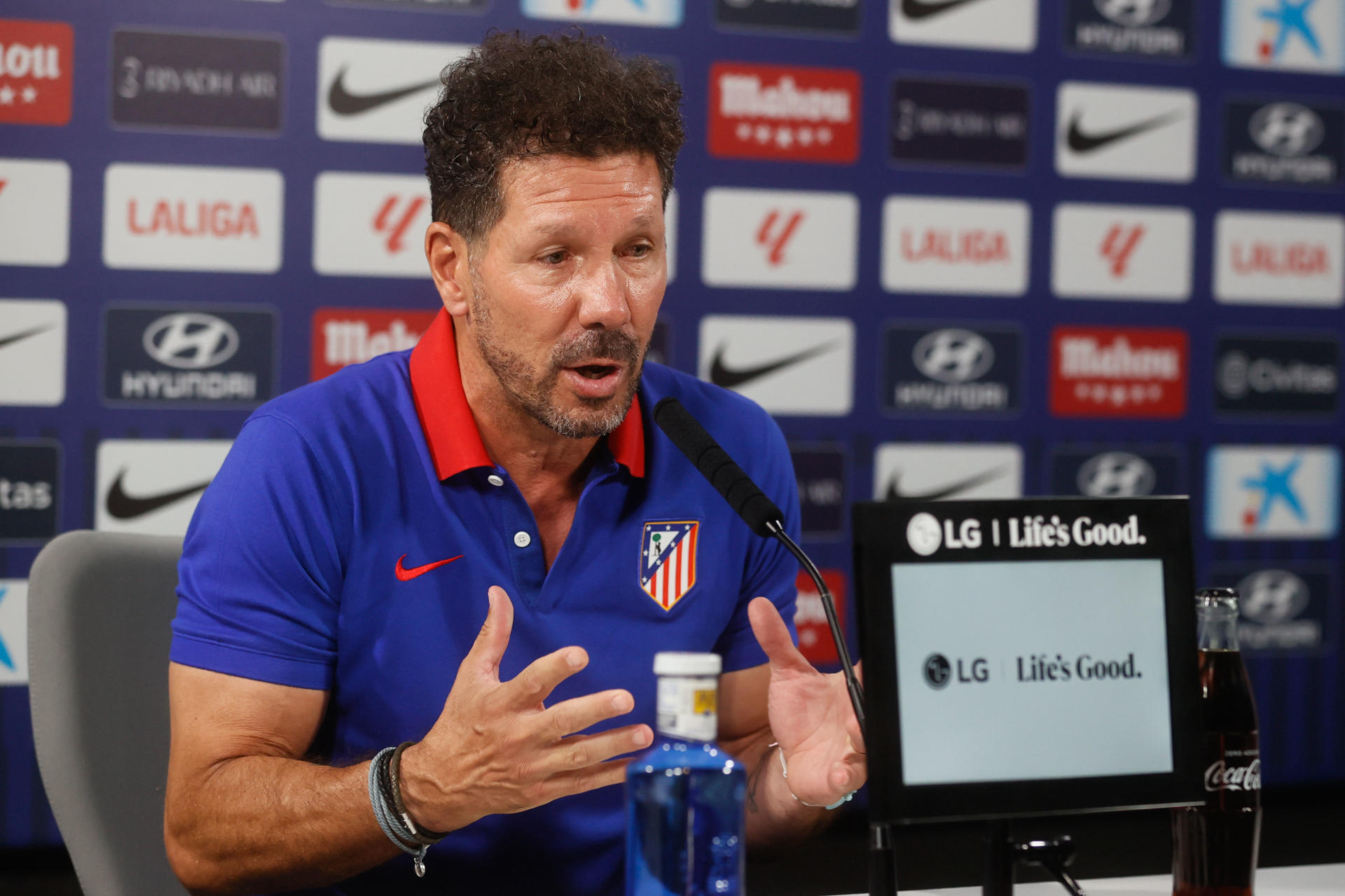 Argentino Simeone: «Salvo alguna sorpresa, estaría todo muy bien y la plantilla cerrada»