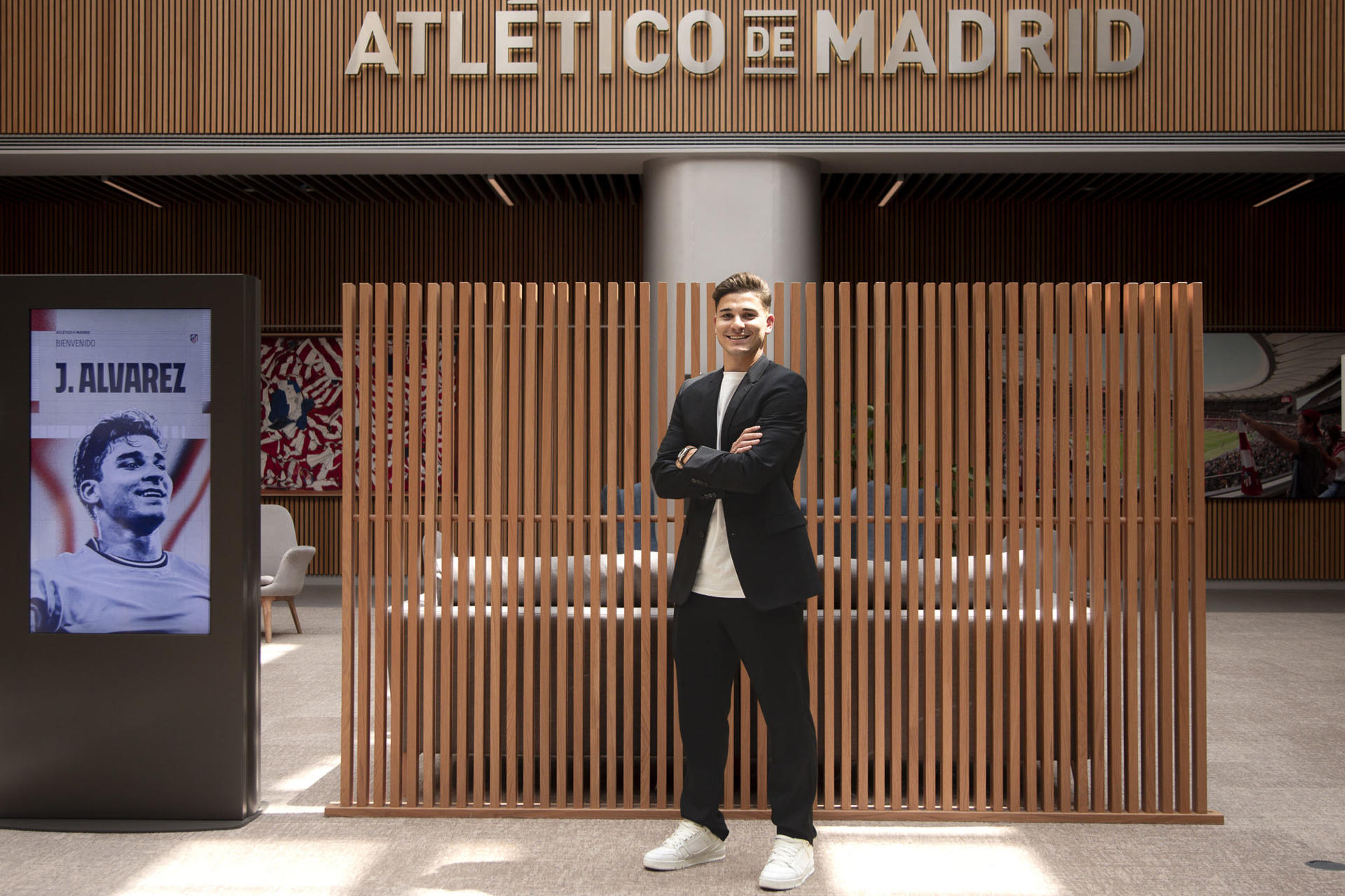 Argentino Julián Álvarez: «Voy a esforzarme al máximo para ganar con esta camiseta»