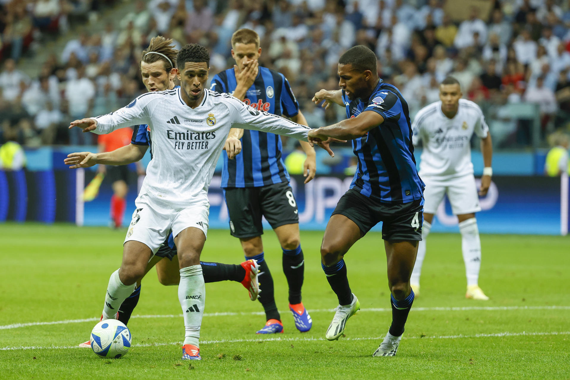 Jude Bellingham, nombrado mejor jugador de la Supercopa de Europa