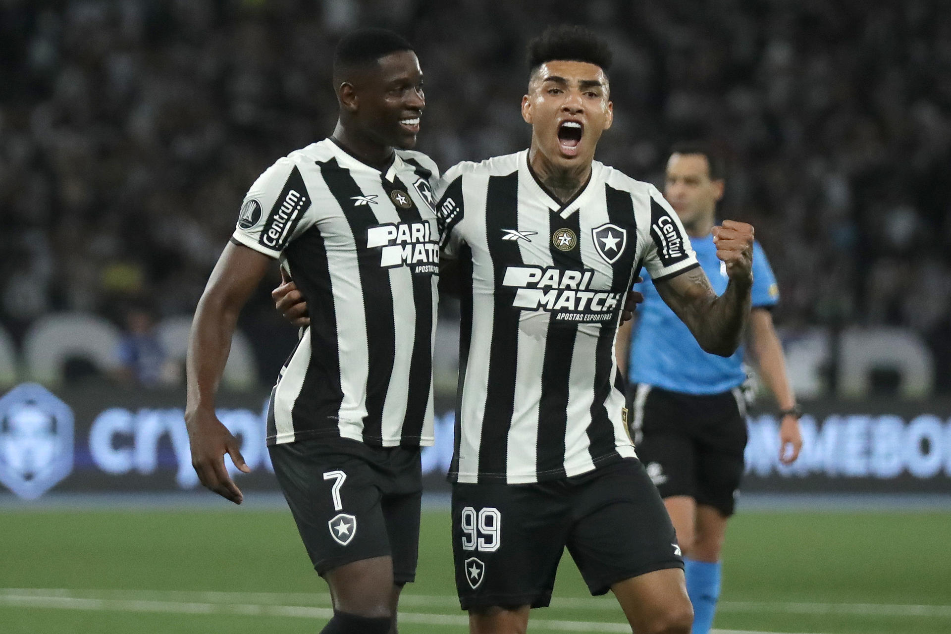 alt Botafogo vence a Palmeiras y saca ventaja en la disputa por el pase para cuartos