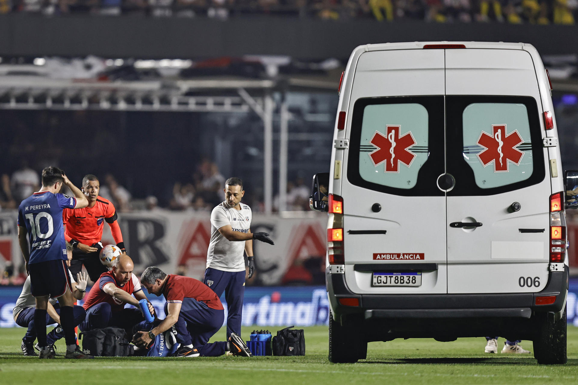 alt La clasificación a cuartos en la Libertadores deja hospitalizado al uruguayo Izquierdo