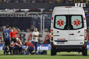 alt Se suspende nuevamente el fútbol en Uruguay por la situación de Juan Izquierdo